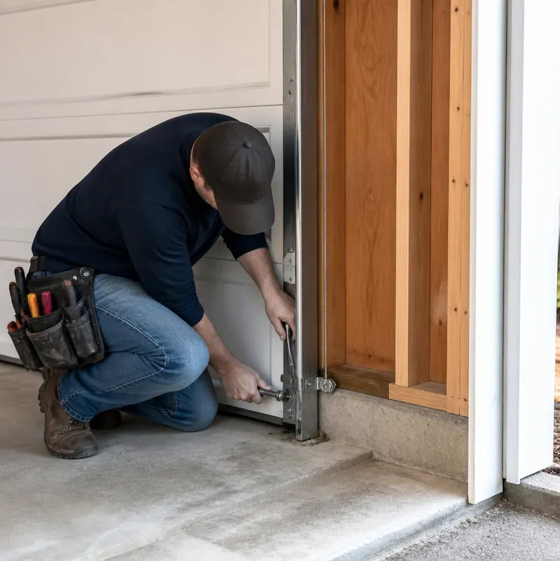 Off Track Door Repair in Tyndall Air Force Base
